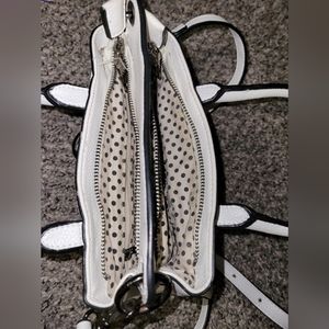 White purse Expressions NYC